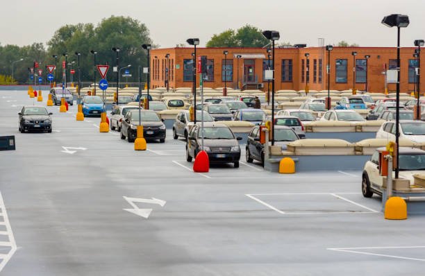 Aménagement d'un parking pour flotte de véhicules