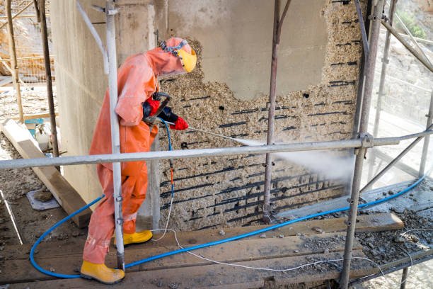 Nettoyage de fin de chantier pour un lotissement