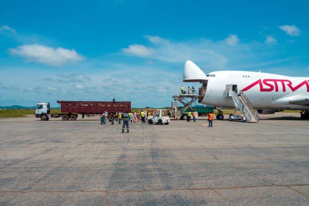 Transport de fret aérien vers Bangui